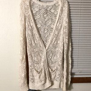 Off white cardigan